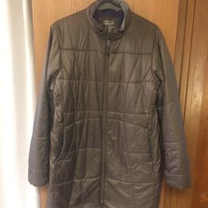 Ex Officio long puffer Jacket Brown Women’s L